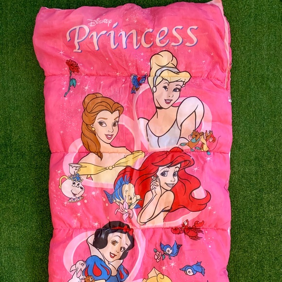 Disney Other Vintage 9s Disney Princess Kids Sleeping Bag Poshmark